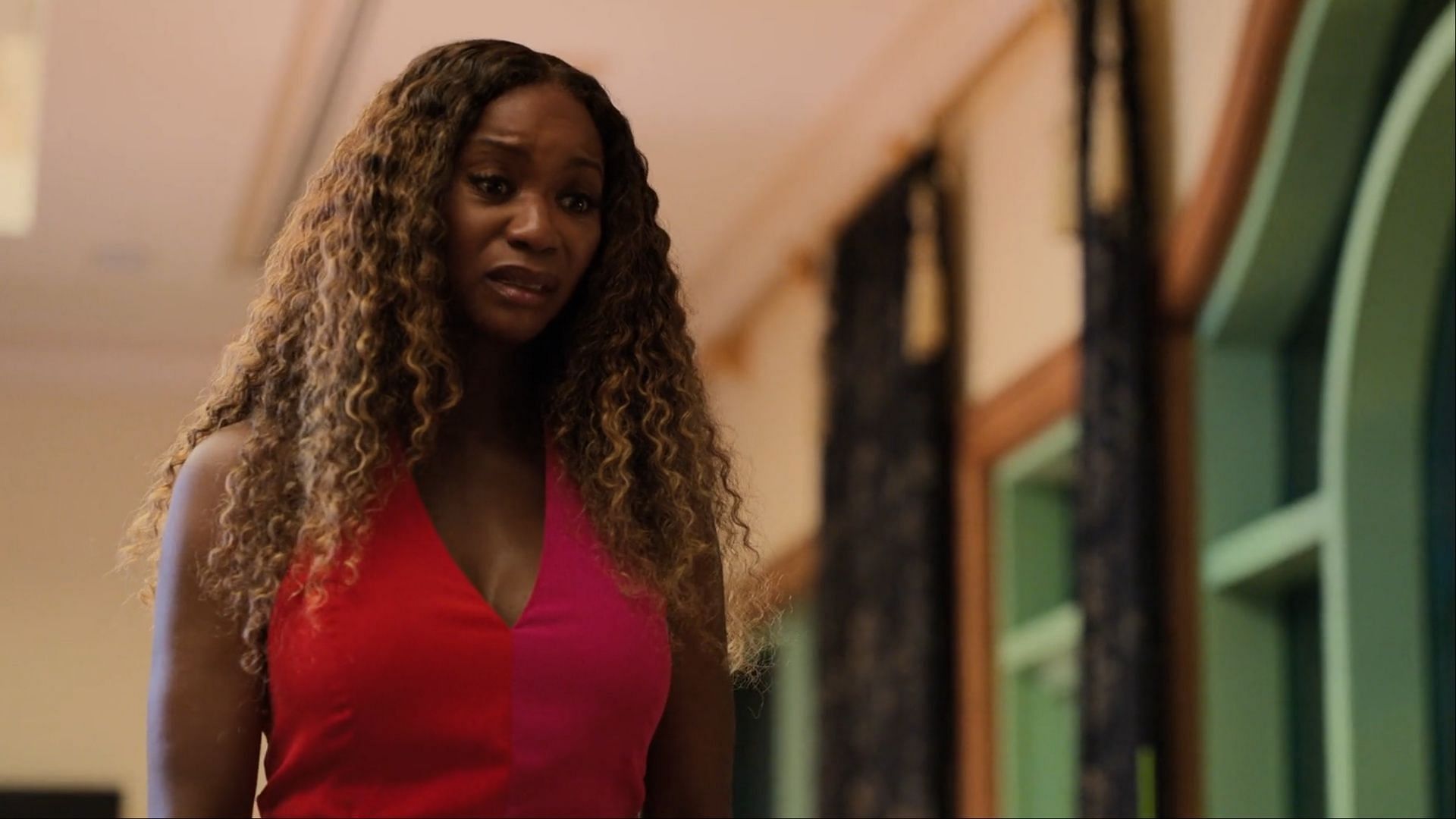 Debrah struggles to rebuild trust with her kids in Madea's Destination Wedding (Image via Netflix)